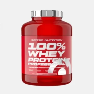 Scitect Nutrition 100% protein powder front off white bg