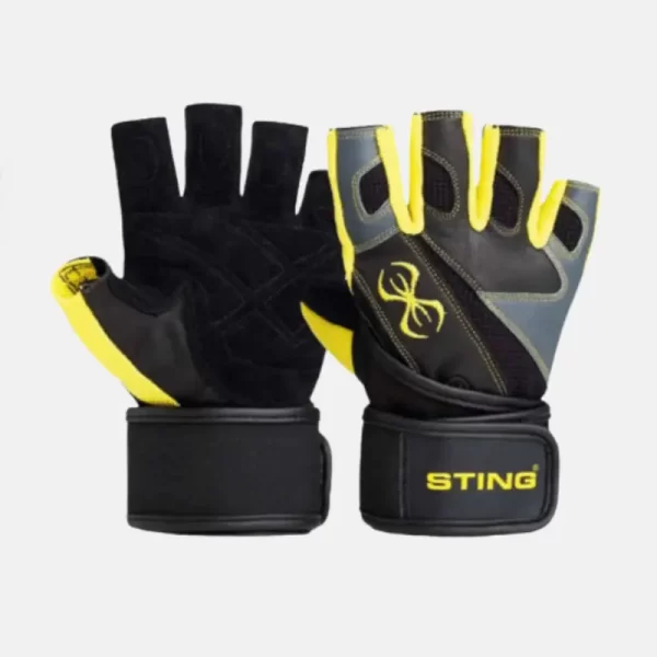 Sting C4 Carbine training gloves yellow front off white