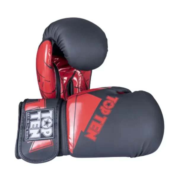 Top Ten boxing glove The Splitter red pair view