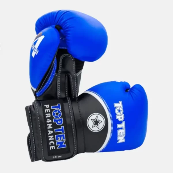 Top Ten boxing gloves 4select blue pair view