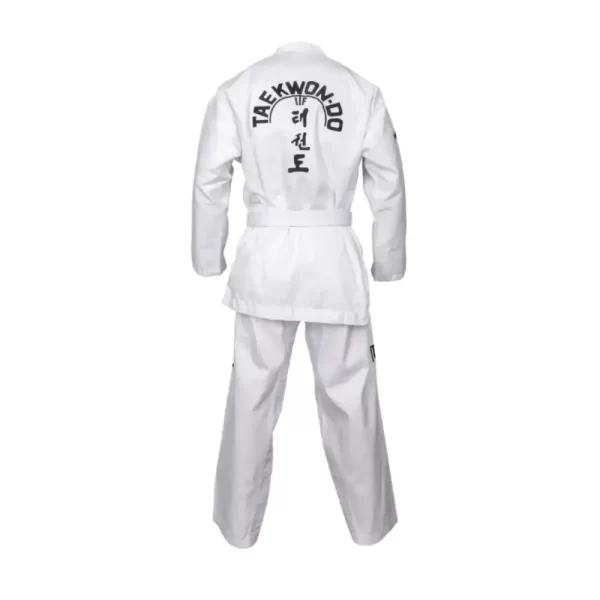 Top Ten Taekwond-Do Dobok “Kyong” back view