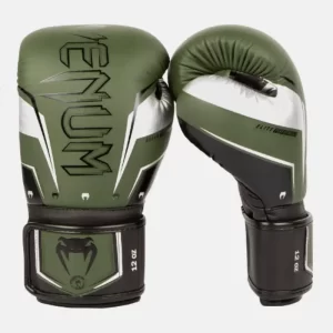 Venum Elite Evo Boxing gloves Khaki Silver FSV