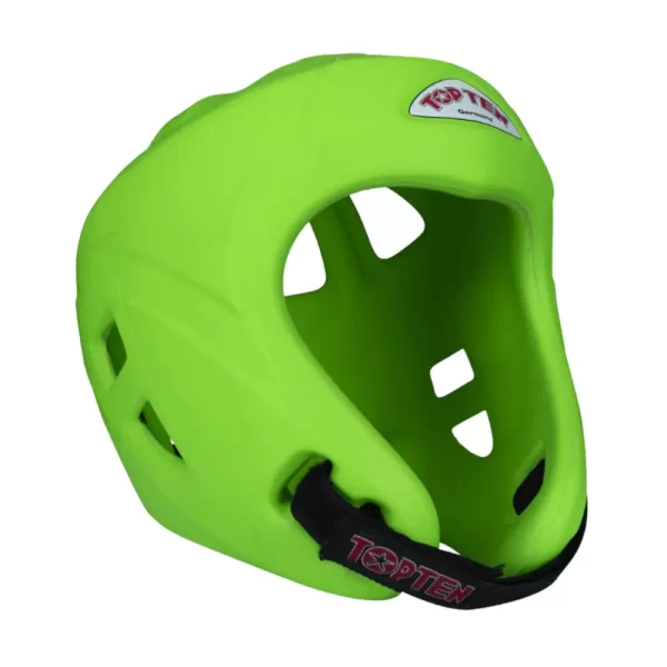 Top Ten Head Guard Avantgarde Green WAKO Approved