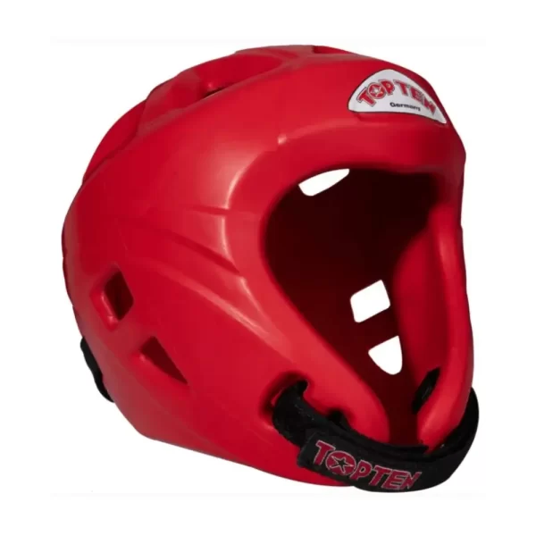 Top Ten Head Guard Avantgarde WAKO Approved red PP