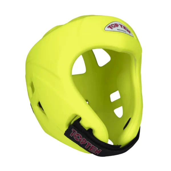 Top Ten Head Guard Avantgarde Yellow WAKO Approved