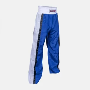 TopTen Kickboxing Pants Mesh Blue and White CP