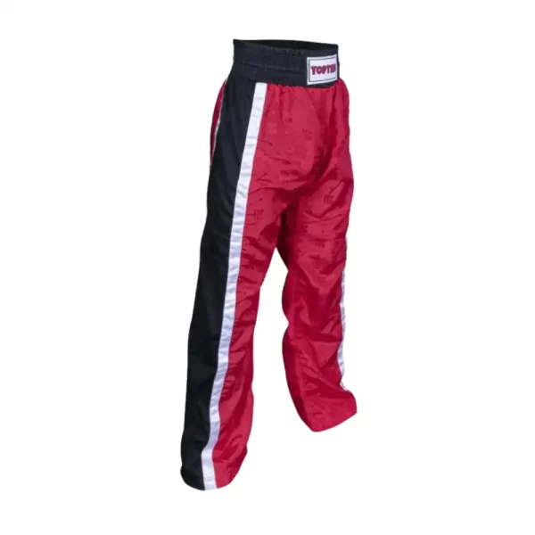 TopTen Kickboxing Pants Mesh Red and Black