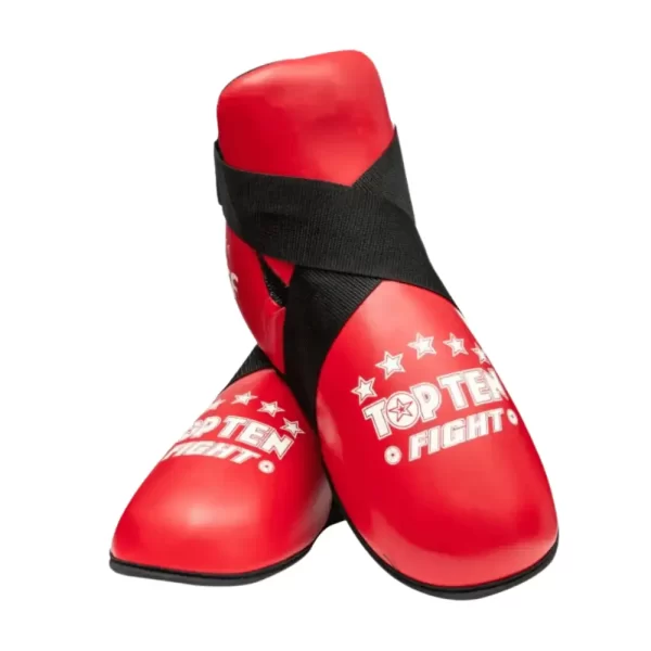 TopTen Kicks Fight Foot Protector Red PP