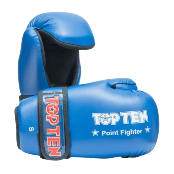 TopTen Point fighter Kickboxing Gloves Blue PP