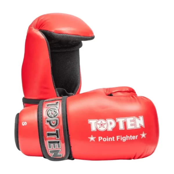 TopTen Point fighter Kickboxing Gloves Red PP