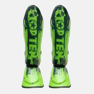 TopTen Shin and Instep guard power green CP