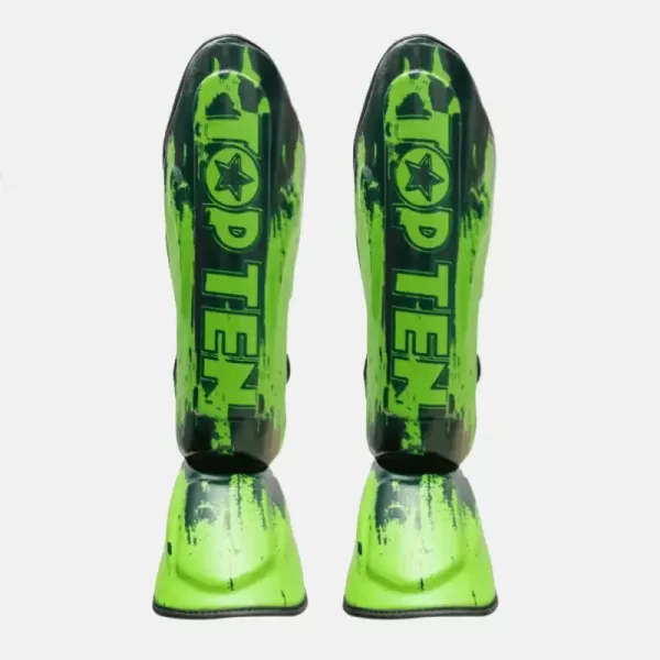 TopTen Shin and Instep guard power green CP