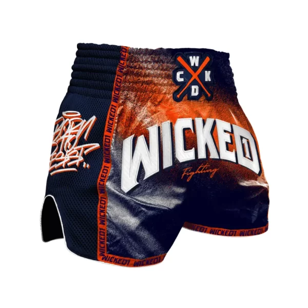 Wicked 1 Spraying Muay-Thai navy orange one