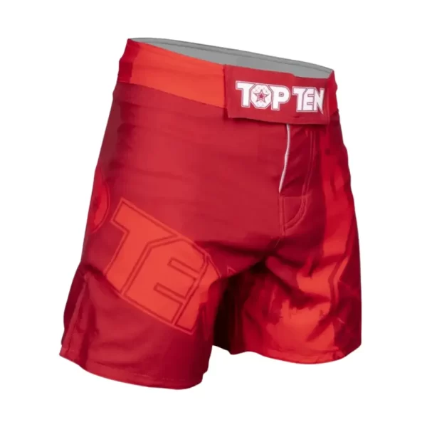 TopTen MMA Shorts Power Ink Red PP