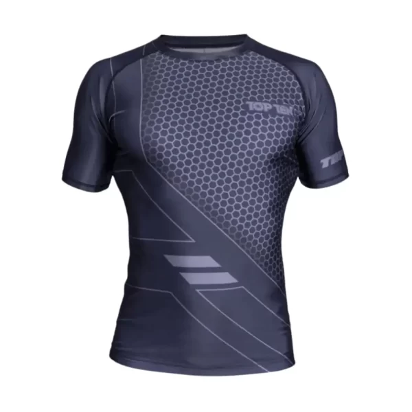 TopTen Rash Guard COMbat Black PP