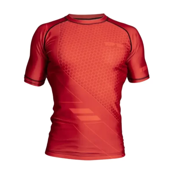 TopTen Rash Guard COMbat Red PP