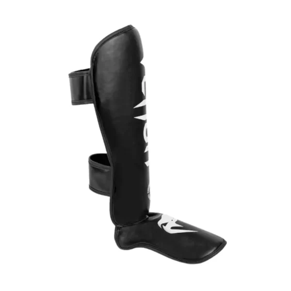 Venum Challenger Standup Shin Guards Black left side