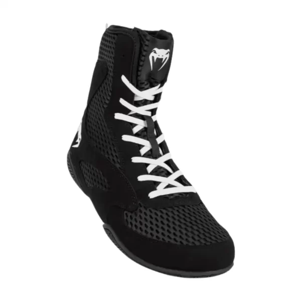 Venum Contender Boxing Shoes Black White FRV