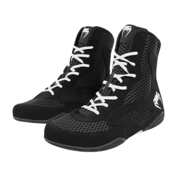 Venum Contender Boxing Shoes Black White PP