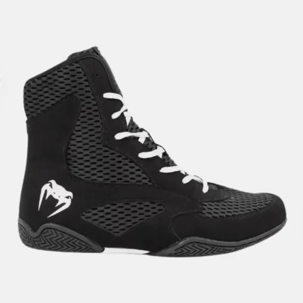 Venum Contender Boxing Shoes Black White RV