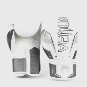 Venum Elite Evo Boxing Gloves White / Grey