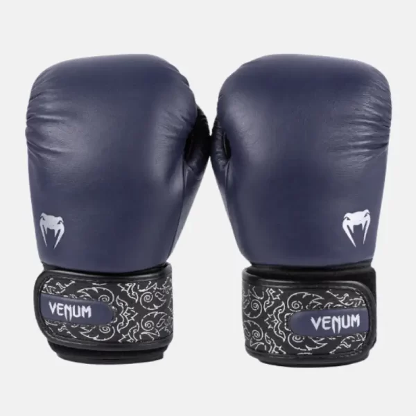 Venum Power 2.0 Boxing Gloves Navy Blue Black CP