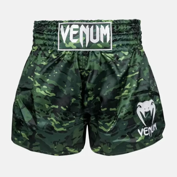 Venum Classic Muay Thai Shorts Forest Camo