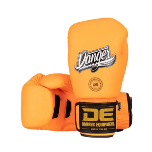 Danger Muay Thai Gloves Super Max Orange