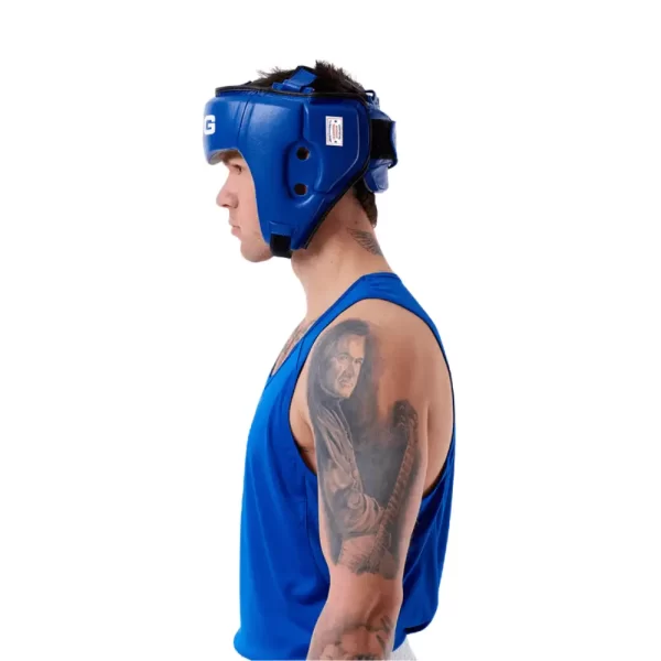 Sting IBA Competition Head Guard Blue SV