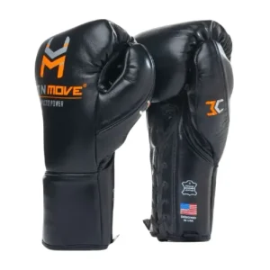 Hit N Move 12oz Conditioning Boxing Gloves Black pair (1)