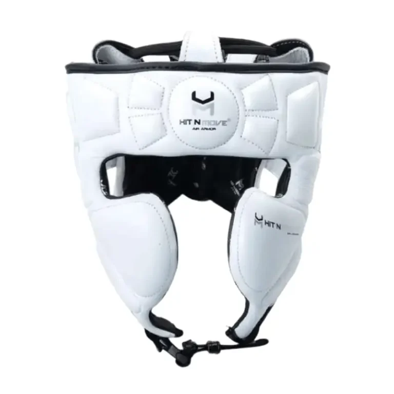 Hit N Move Face headgear Air Armor - sliver, white black