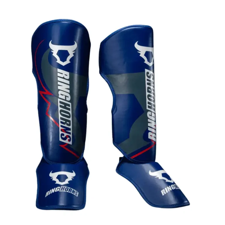 Ringhorns Charger shin guards navy blue red main image