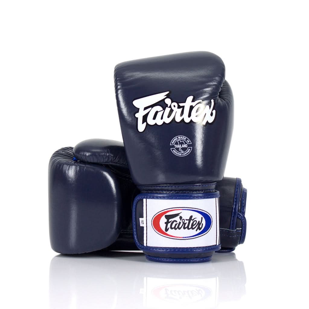 Fairtex BGV1 Universal Tight-Fit Gloves Blue Front