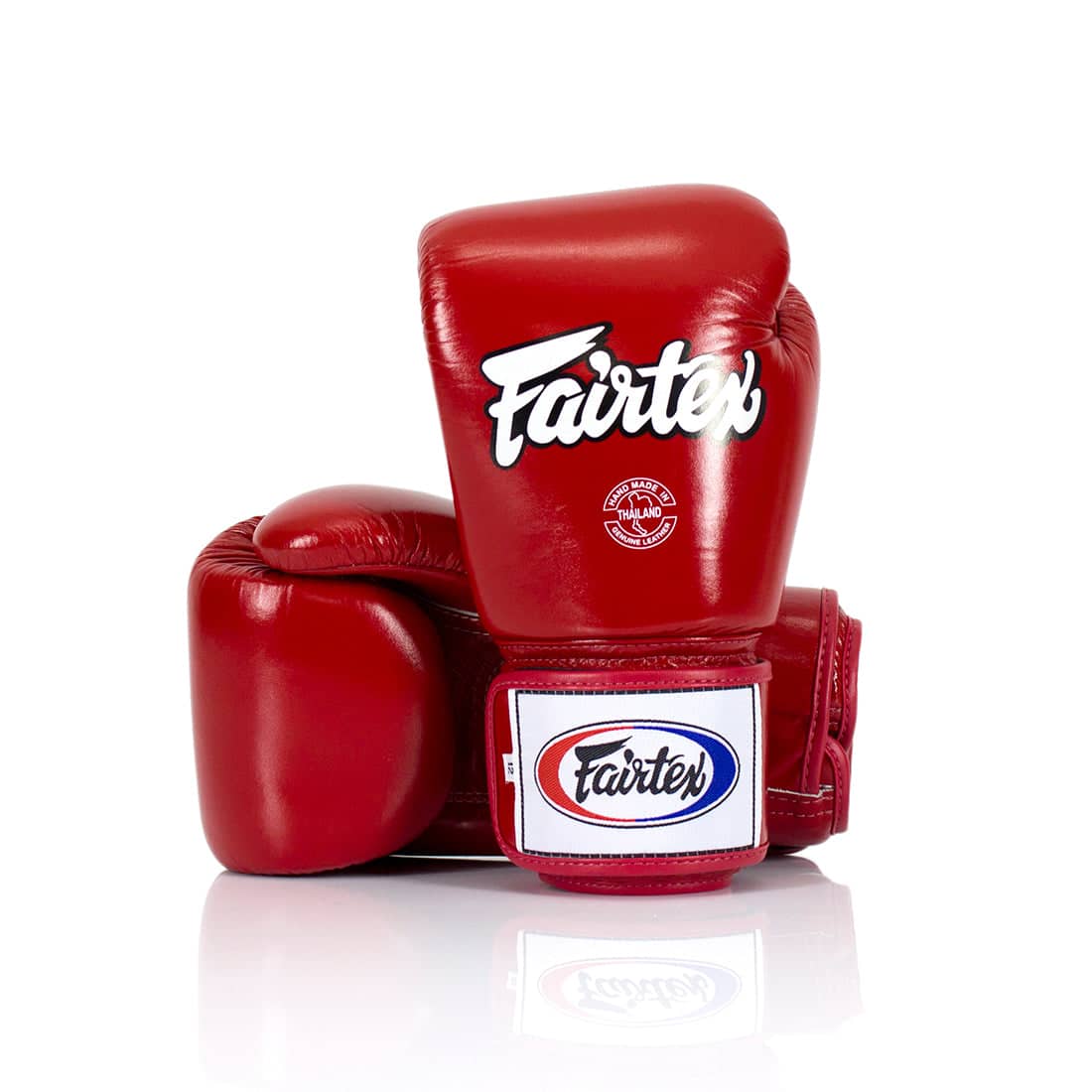 Fairtex BGV1 Universal Tight-Fit Gloves Red Front